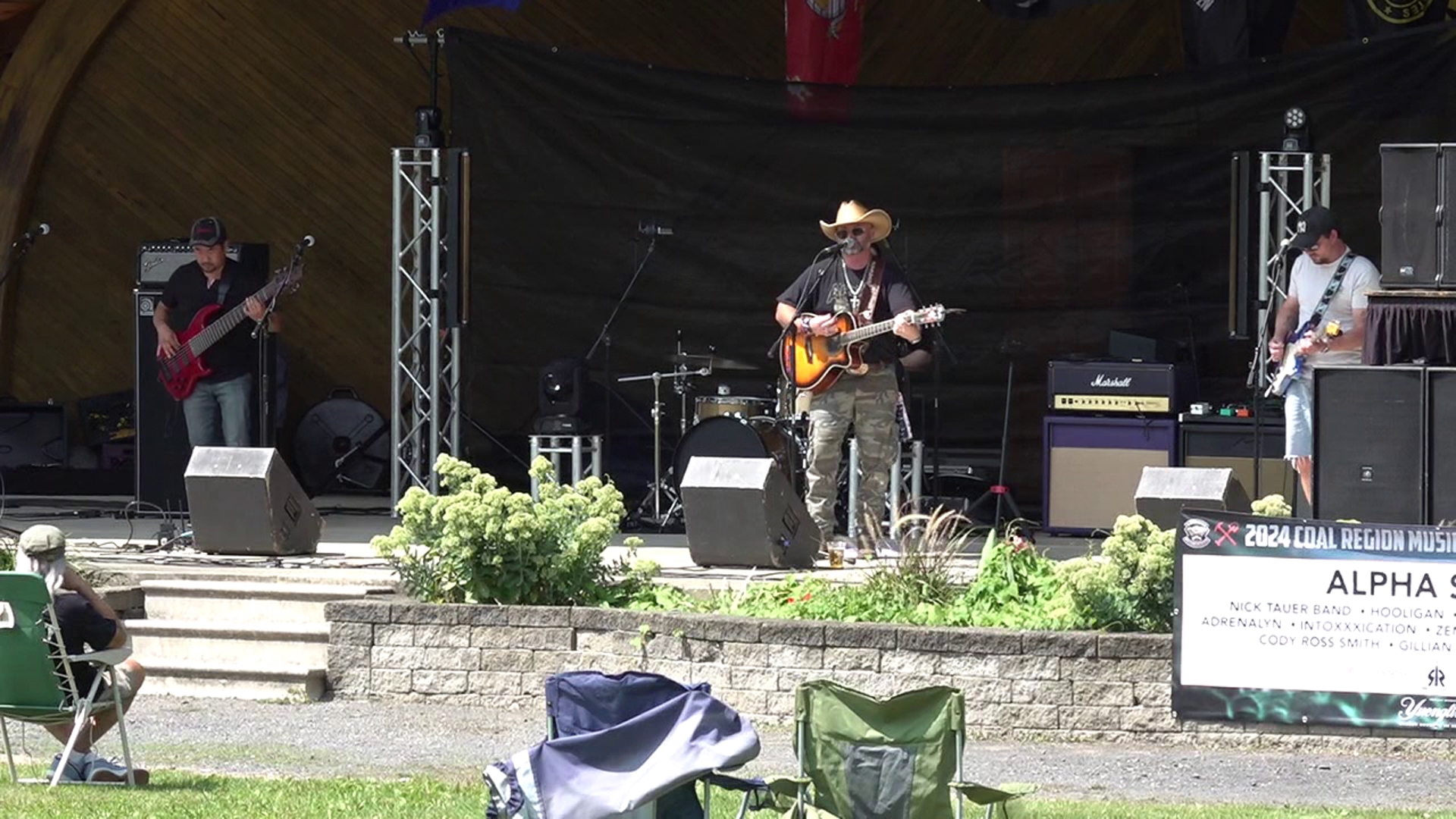 A first-ever music festival to benefit Pennsylvania wounded warriors was held at the Schuylkill Fairgrounds on Saturday.