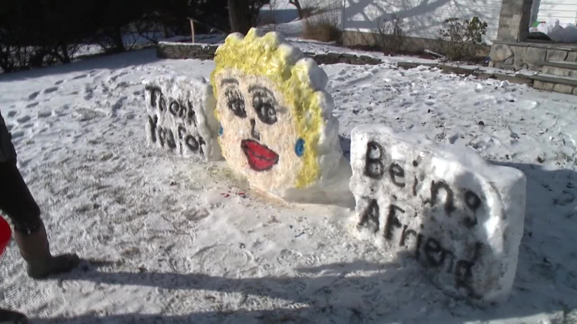 Spreading joy, honoring those who have passed, or thinking outside the box are some of the ideas behind one family's decades-long snow tradition in Luzerne County.