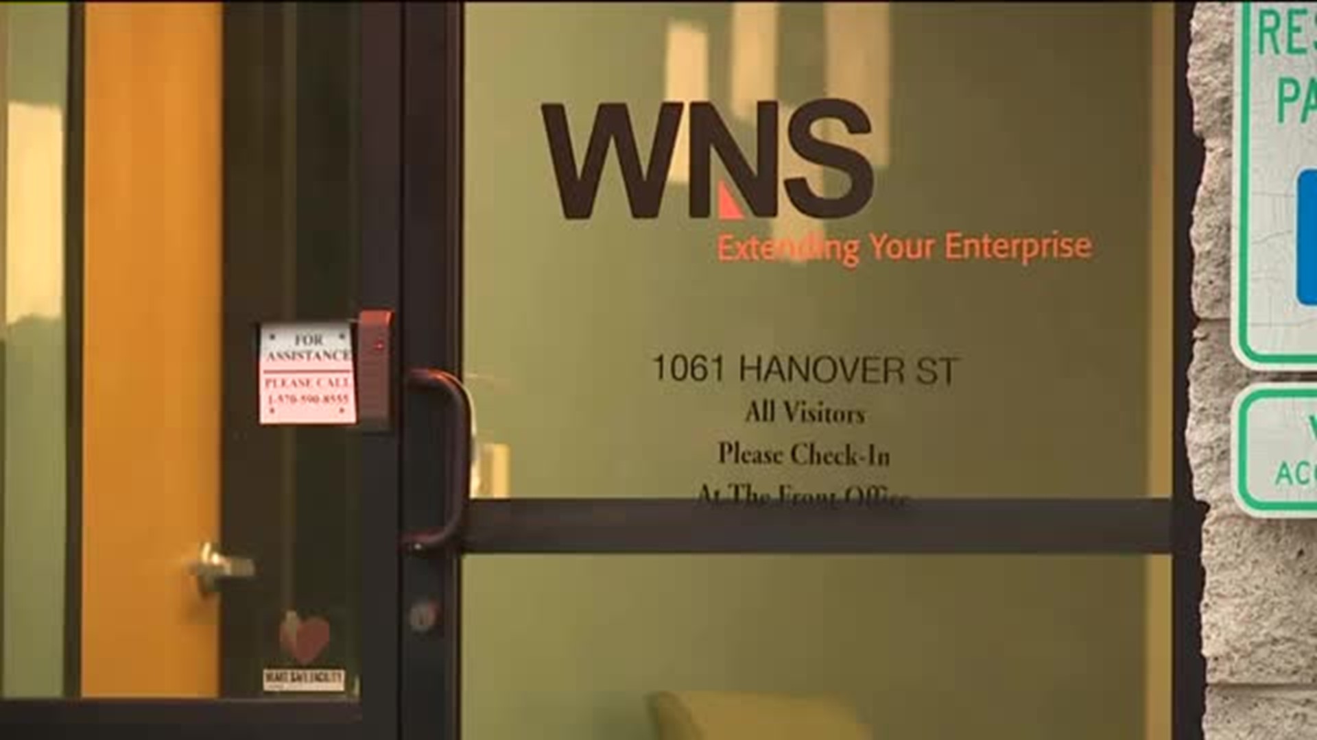 WNS Shutting Down Hanover Township Location