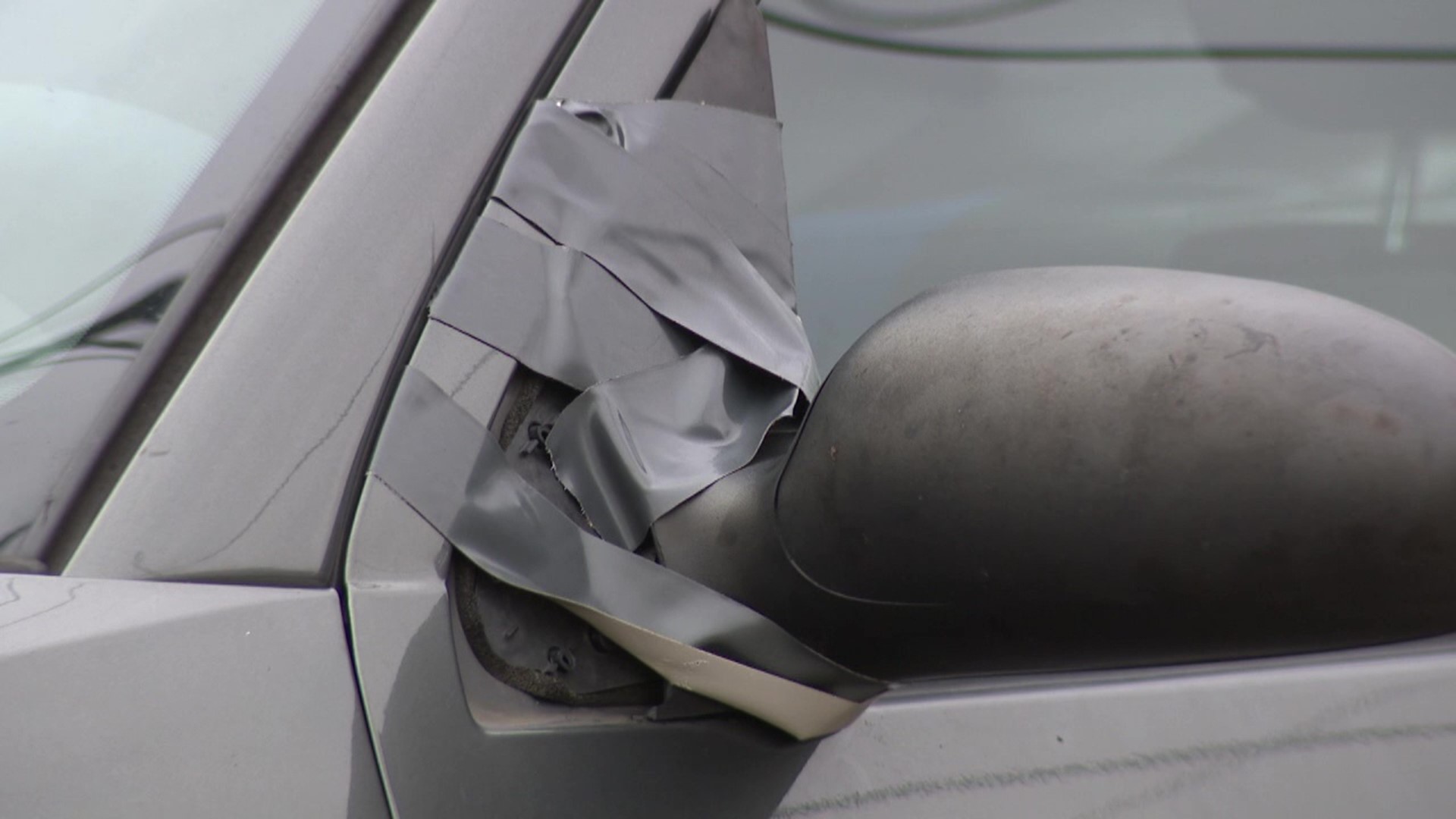 Officers found damage to over a dozen cars, side mirrors, front windows, and the body of the vehicles.