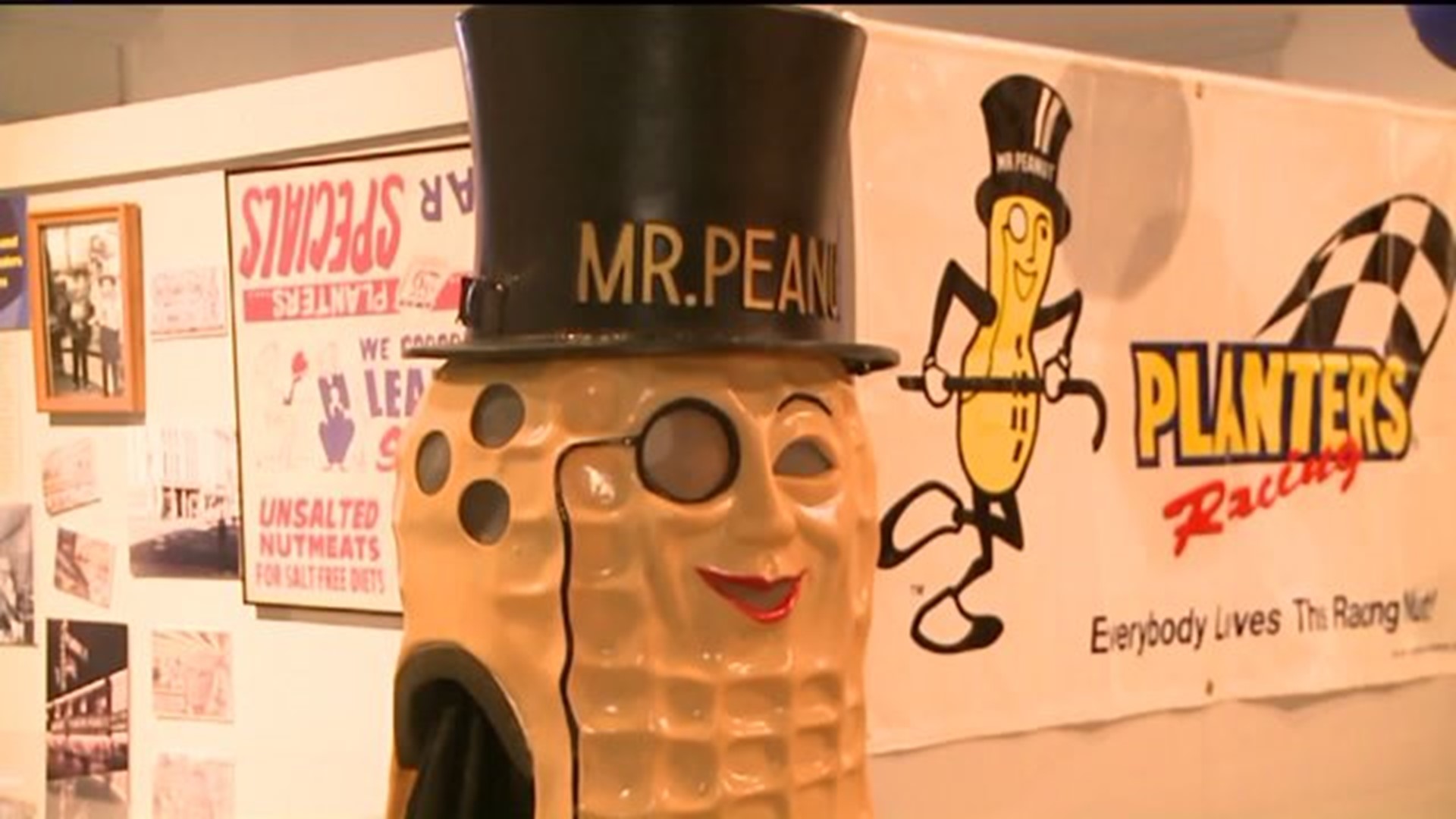 Mr. Peanut Back in Wilkes-Barre