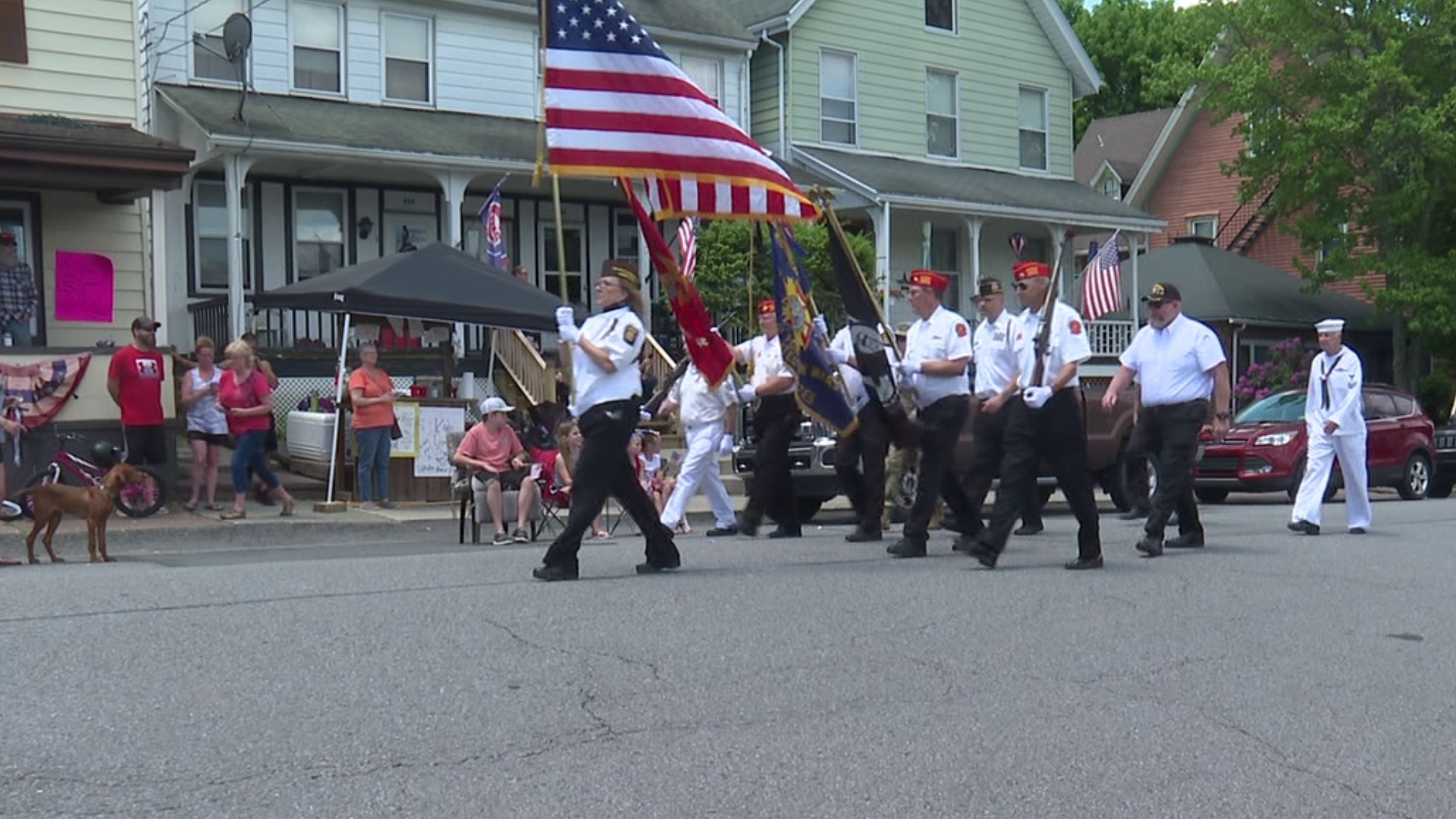 The annual White Haven Memorial Day Parade kicked off along Lehigh Park from 1 p.m. to 4 p.m. Sunday.
