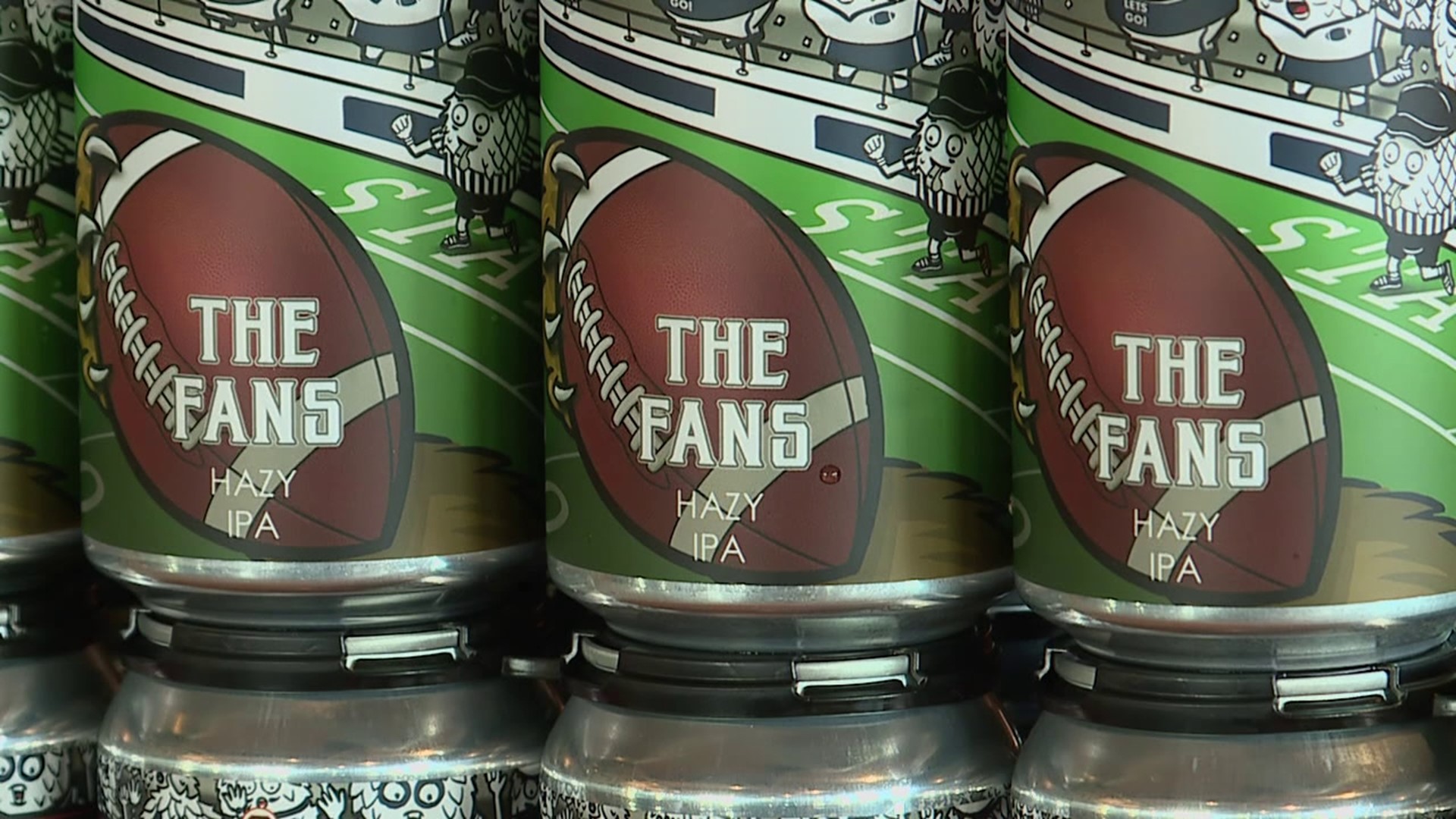 Newswatch 16's Chris Keating visited Rusty Rail Brewing Company to learn more about the new game day brew.