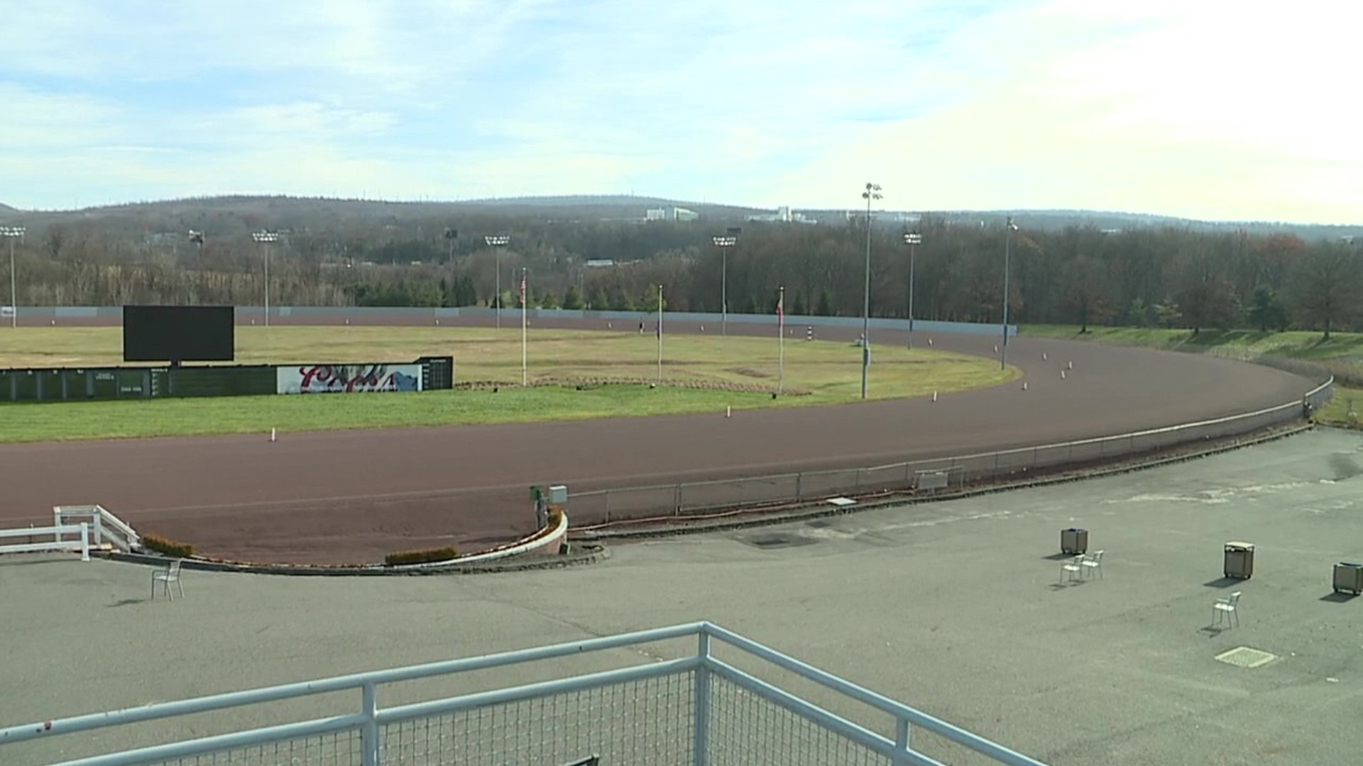 Lace up your running shoes, don your best Santa costume, and run a few laps on the track at Mohegan Pennsylvania.