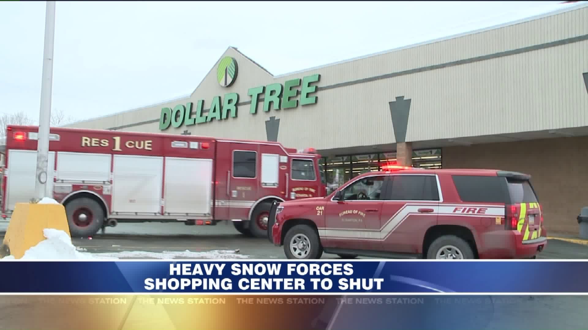 Stores Evacuated Due to Smell of Gas; Heavy Snow to Blame
