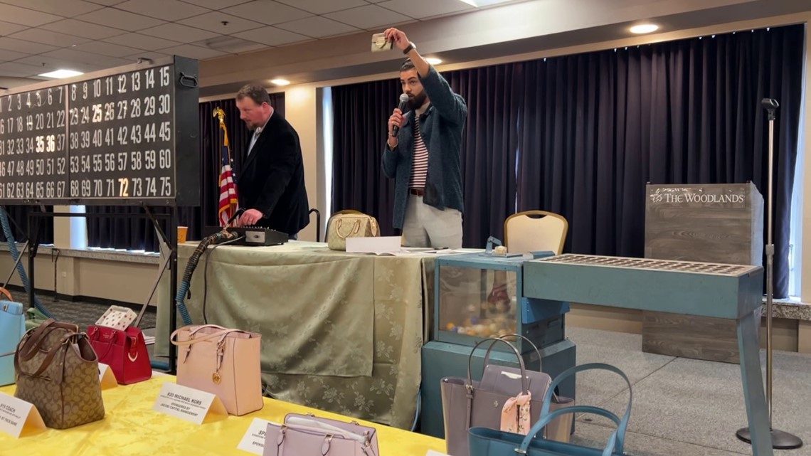 Designer Purse Bingo at the Woodlands