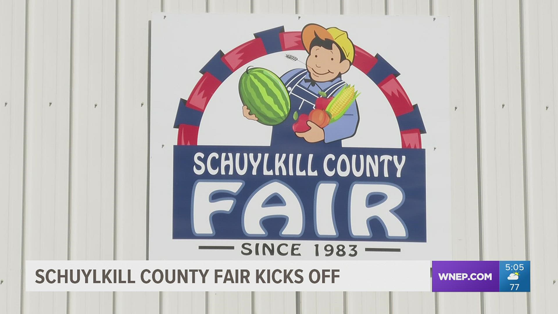 The Schuylkill County Fair is underway this week near Schuylkill Haven.
