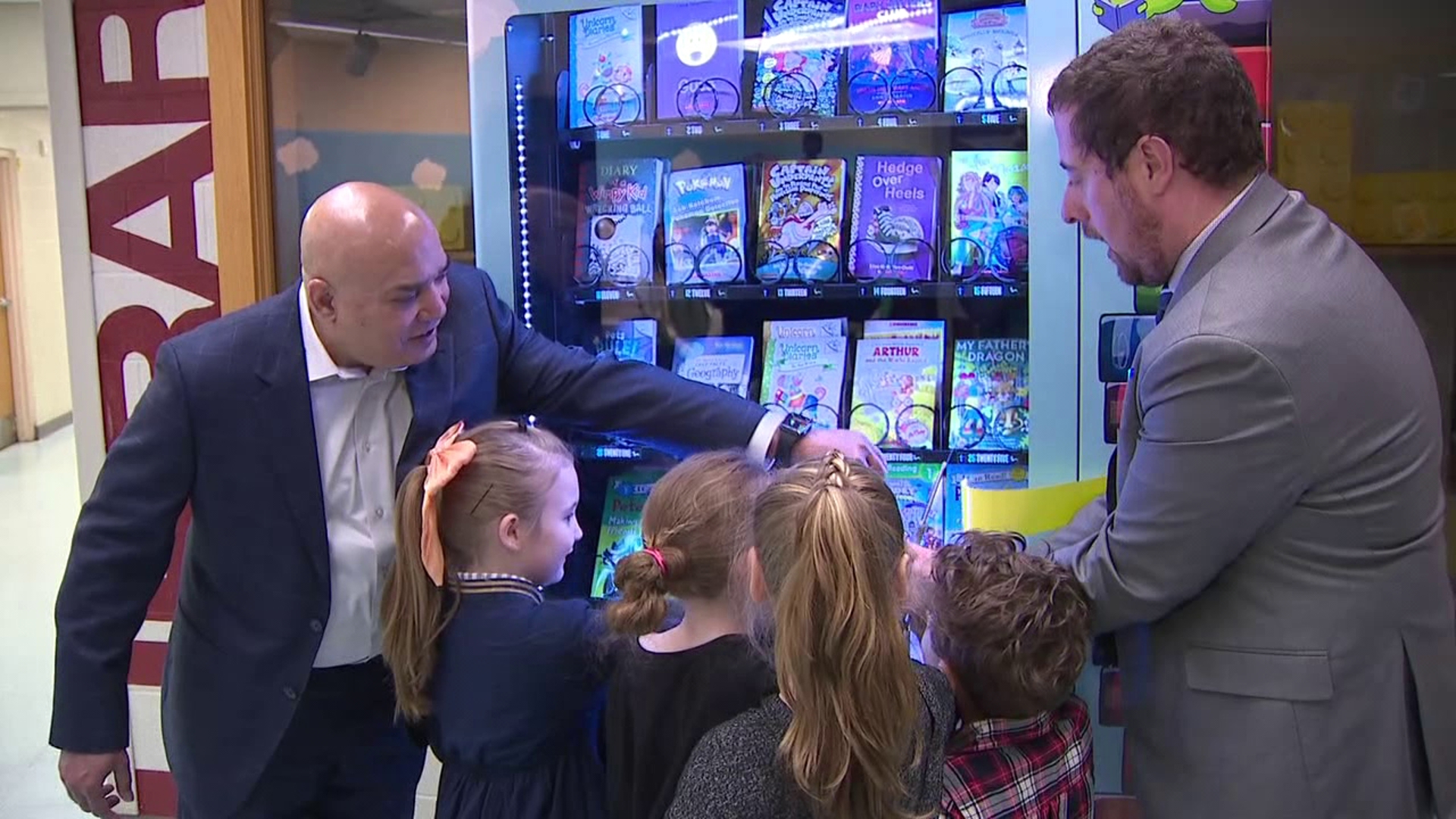 An elementary school in Carbon County is getting books into the hands of students in a fun, high-tech way.