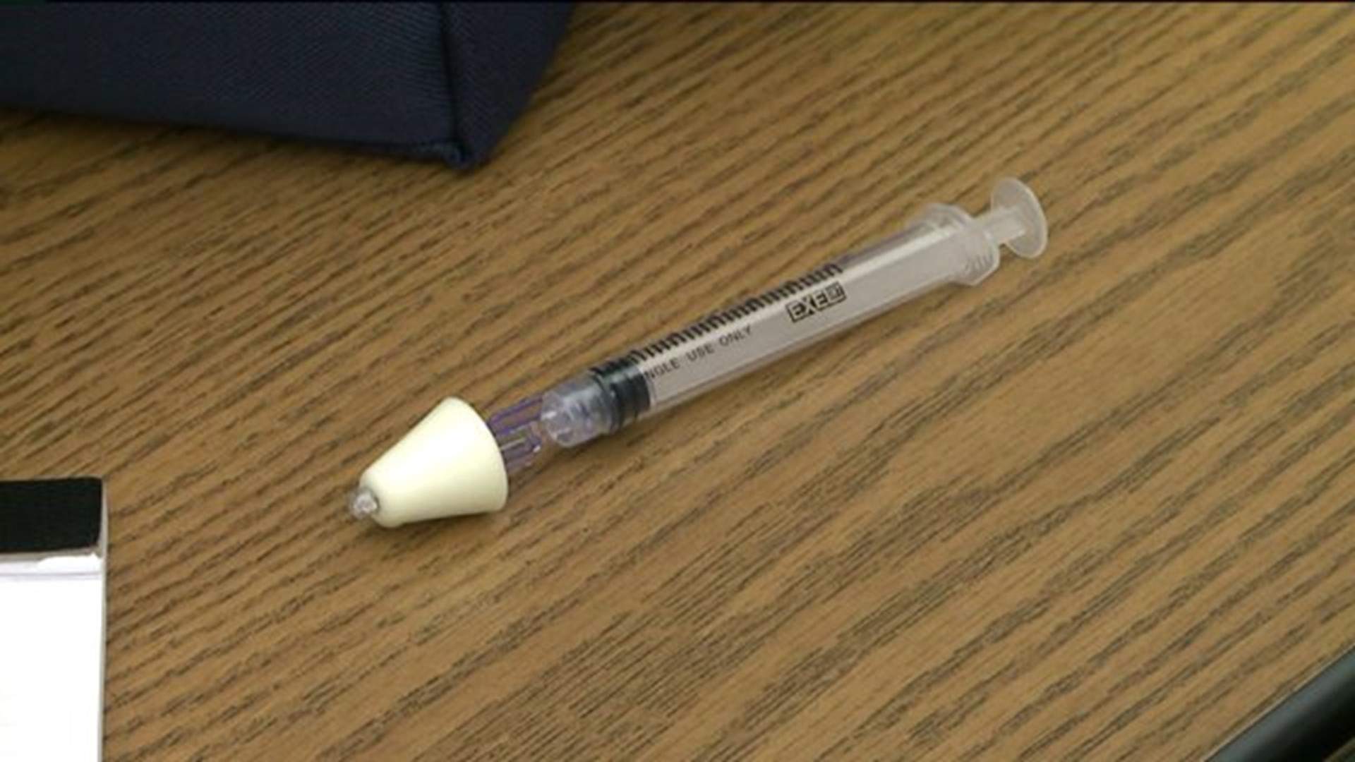 Police Officers Train to Give Overdose Antidote
