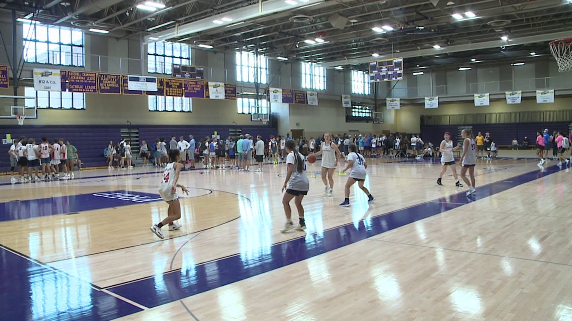 A memorial basketball tournament to honor a former student took place in Scranton Saturday.