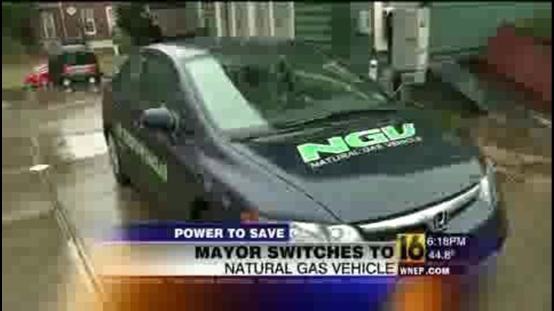 Williamsport Mayor Switches to Natural Gas Vehicle