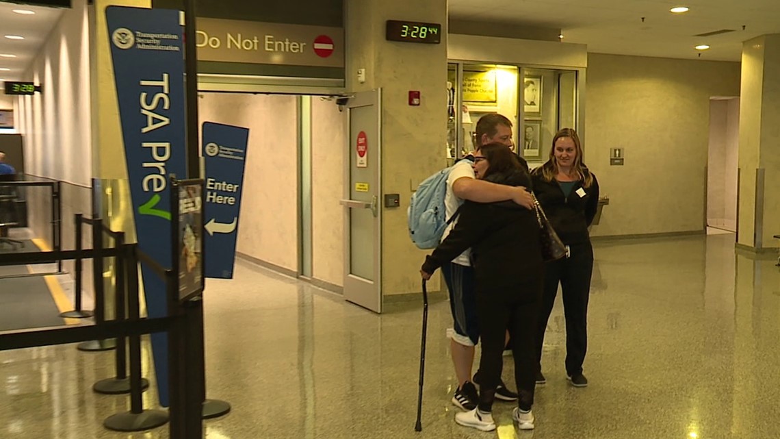 Navy veteran comes home after Hurrican Ian