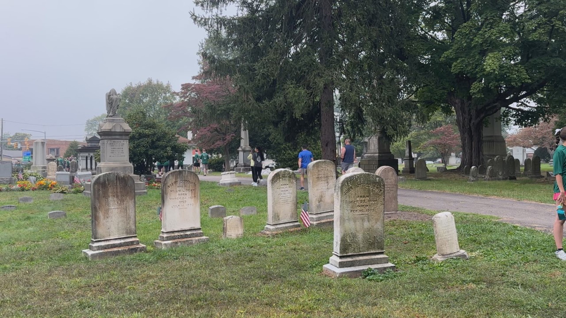 The Inaugural Forty Fort Cemetery Run and Walk Through History raised more than $30,000.