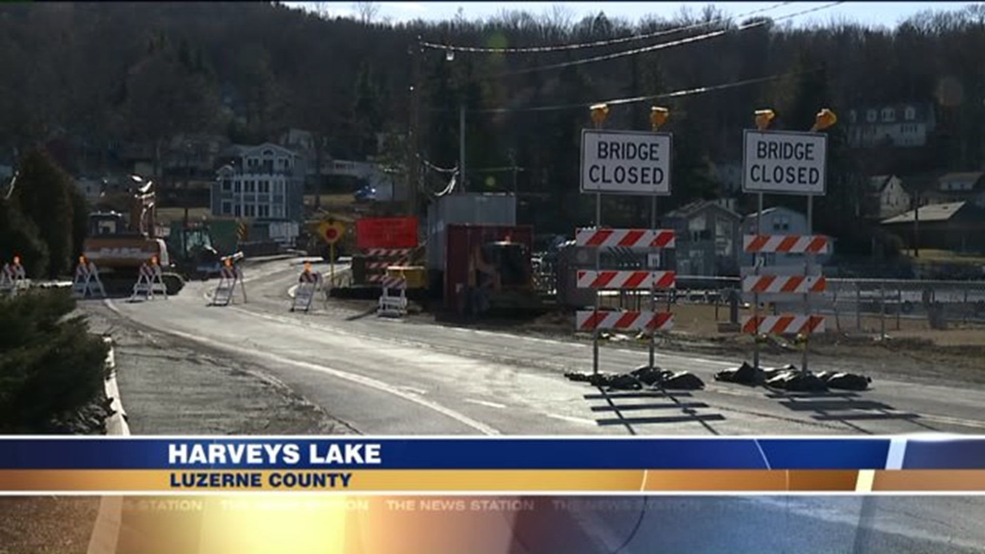 Harveys Lake Bridge Closed for Repairs, Detour in Effect