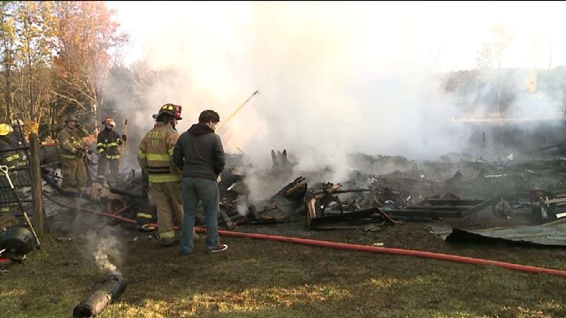 Crews Called to Fire in Luzerne County