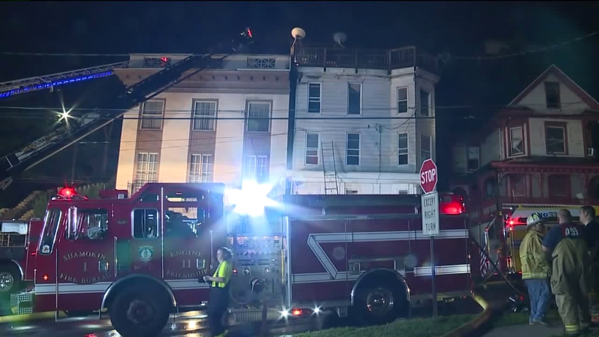Fire Displaces at Least a Dozen People in Shamokin