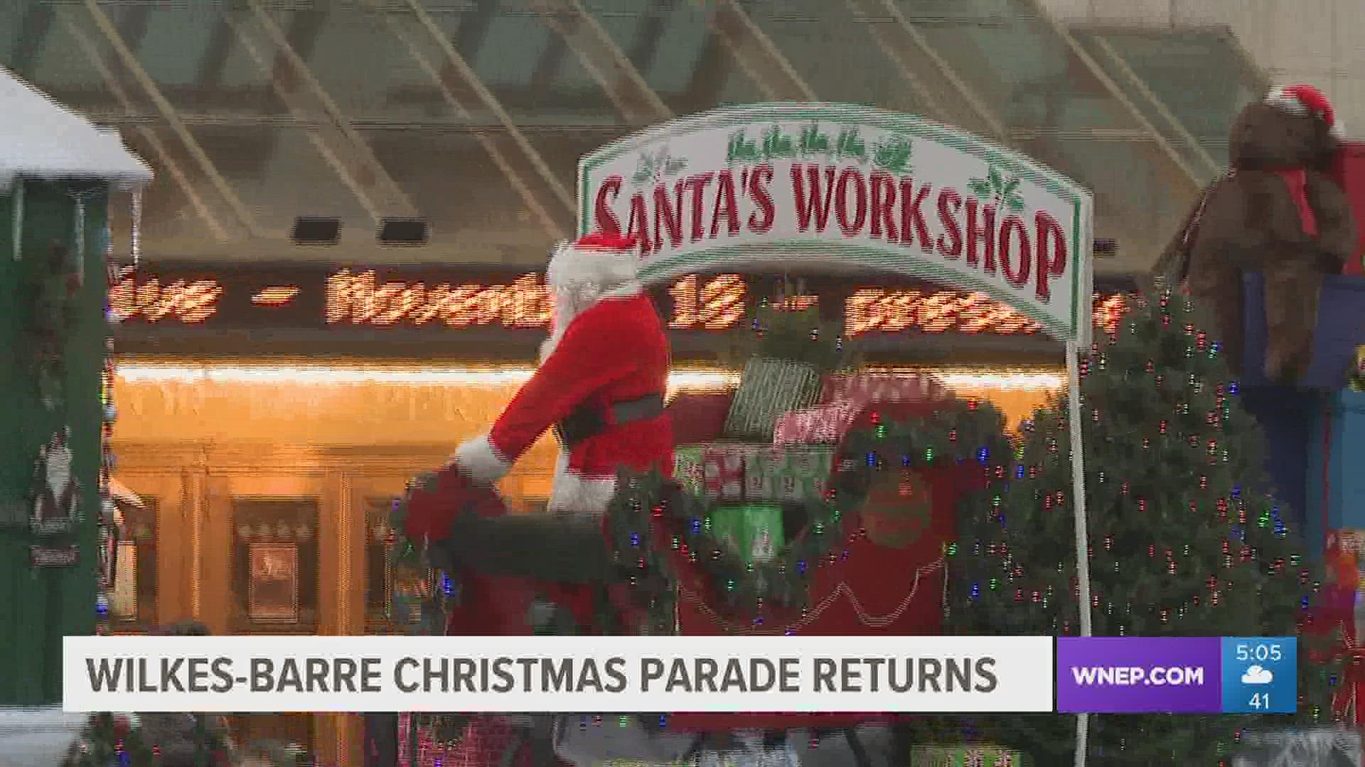 The parade will start at 3 p.m. and end at Public Square with a Tree lighting ceremony with Santa.