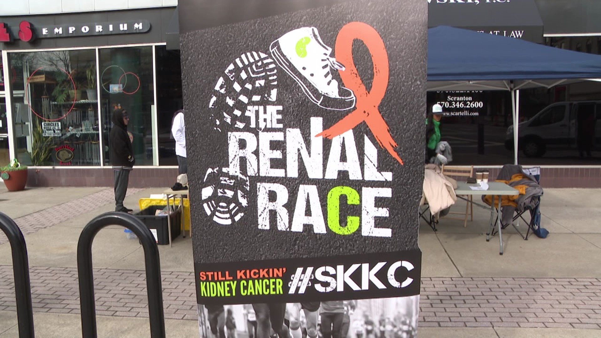 Organizers say they are glad to be back after three years, and they want to spread the word about kidney cancer.
