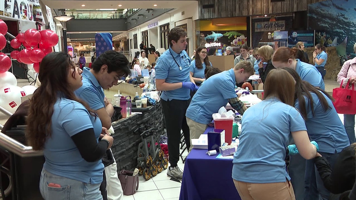 Health and wellness fair takes place in downtown Scranton