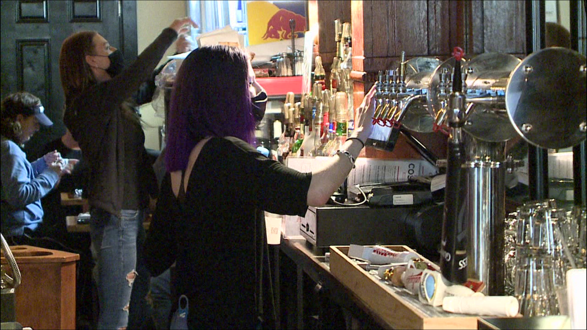 Bars and restaurants will be able to host larger groups come Easter Sunday, but only if they have enough employees.