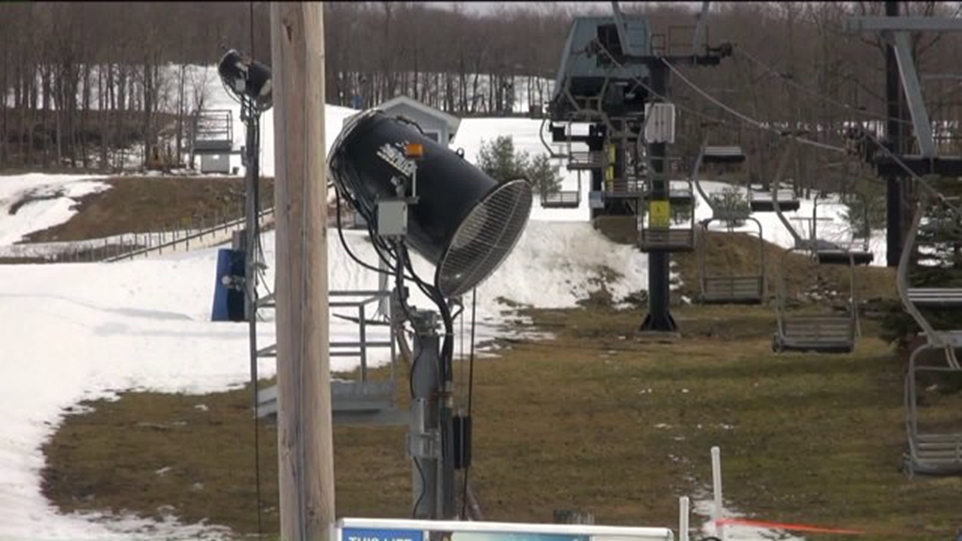 Montage Mountain Preps for Overnight Snow Storm