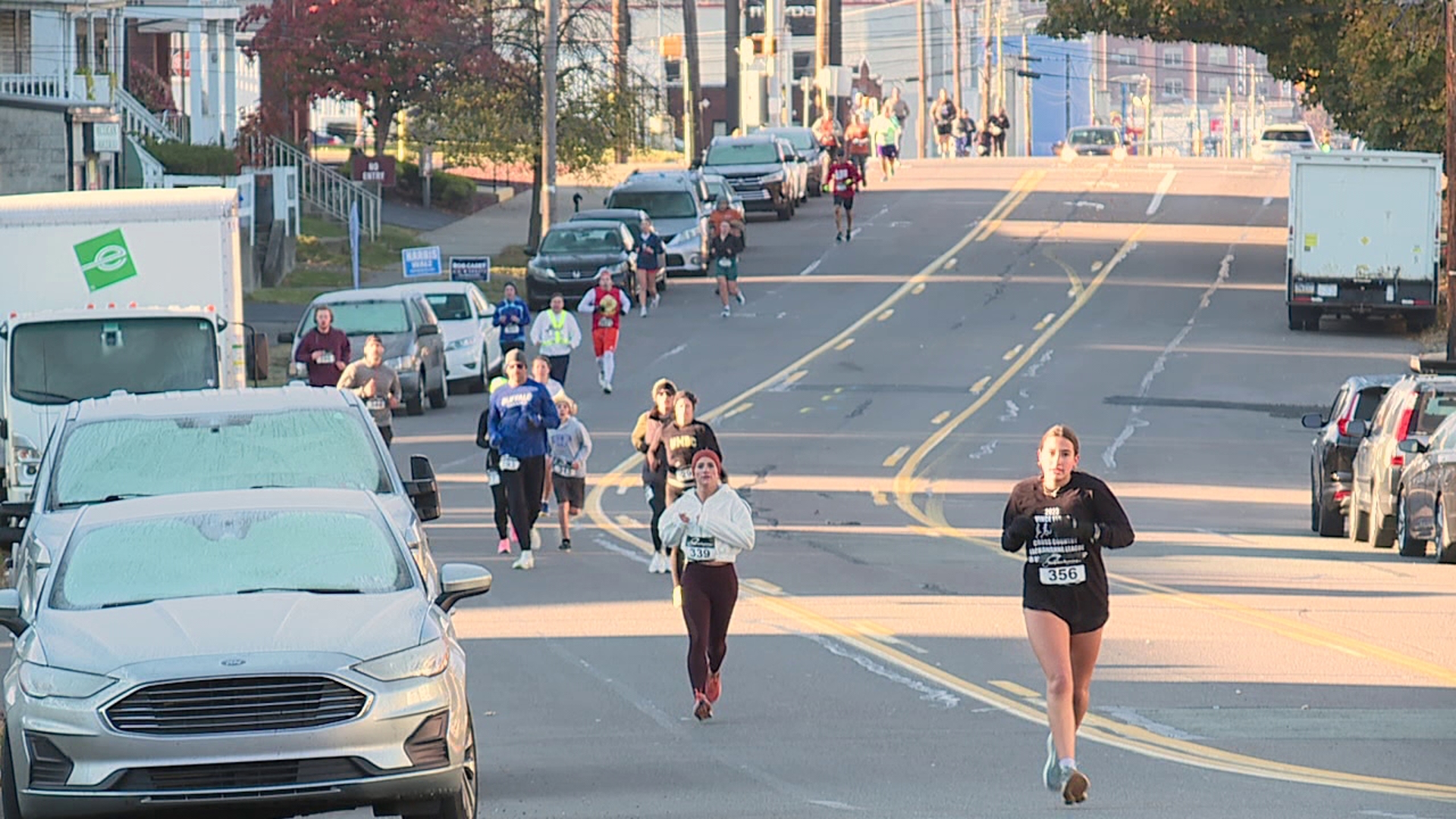 Dozens came out to trot for a cause in Lackawanna County.