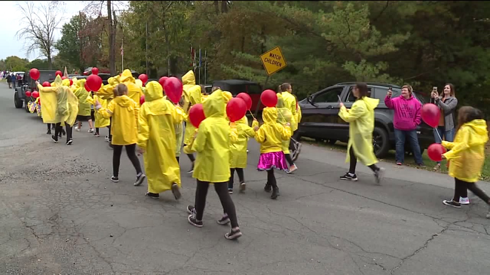 Halloween Parade in Northumberland County