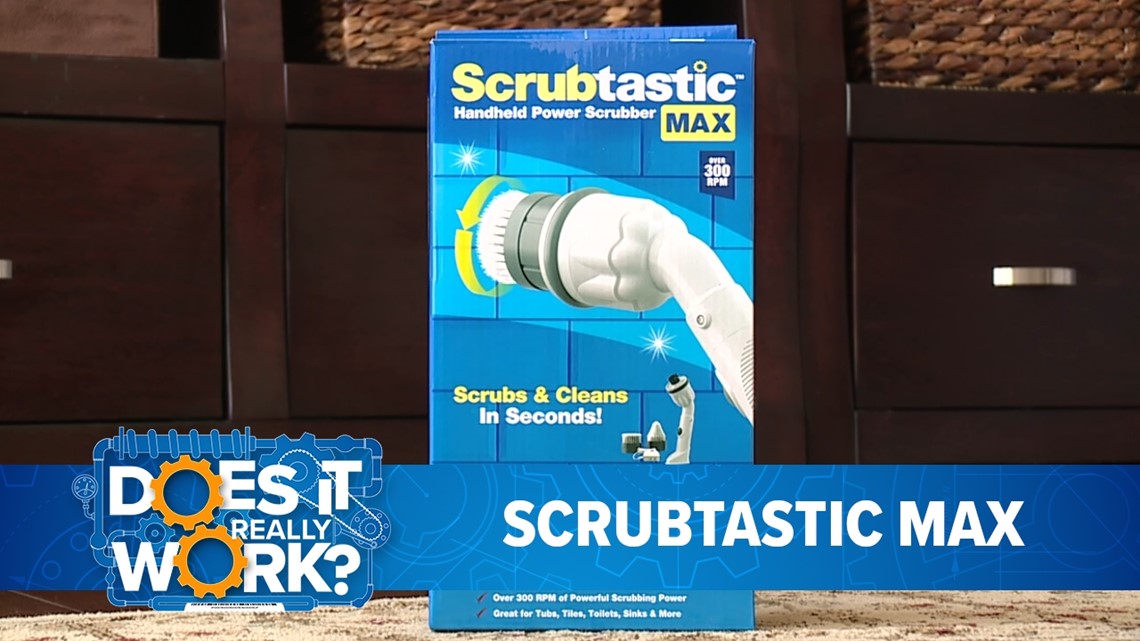 Scrubtastic Max is tested on WNEP's Does It Really Work