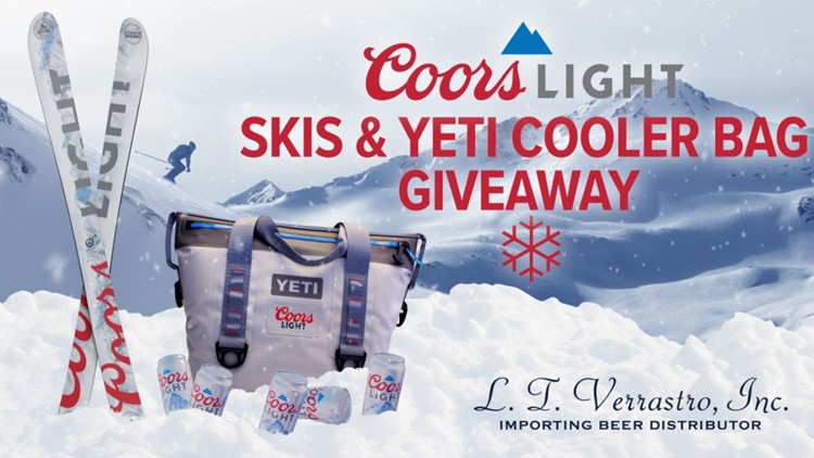 Win a Yeti cooler bag and a pair of skis