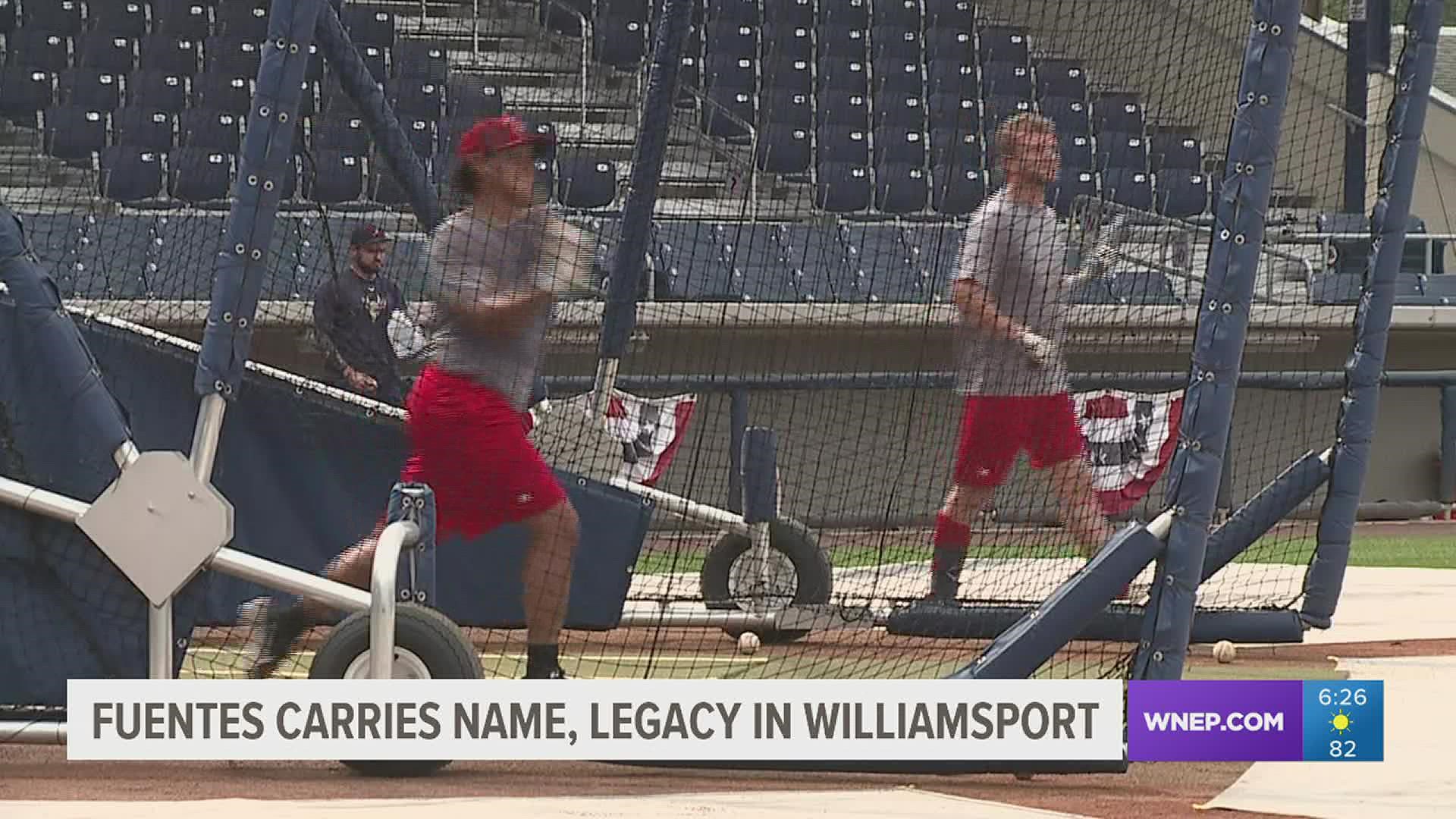 Tito Fuentes III Carries Name, Baseball Legacy for Crosscutters