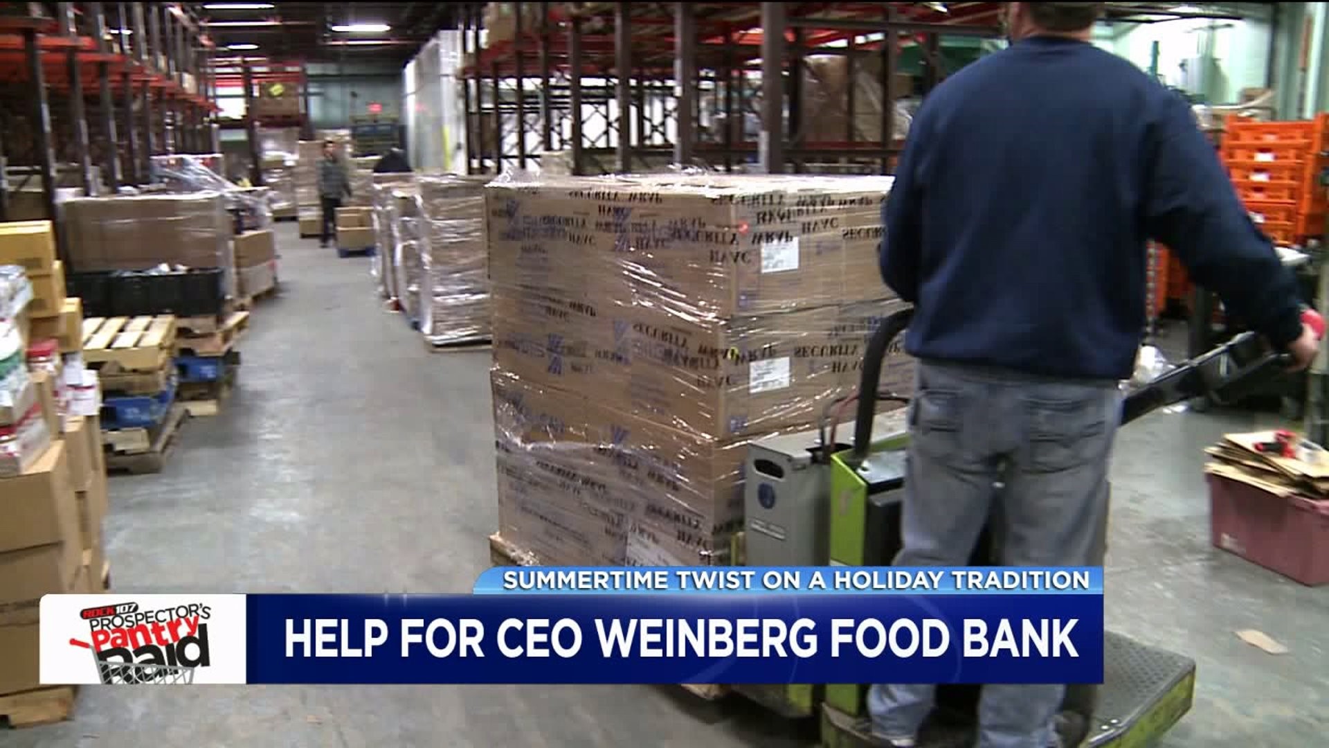 Help for CEO Weinberg Food Bank