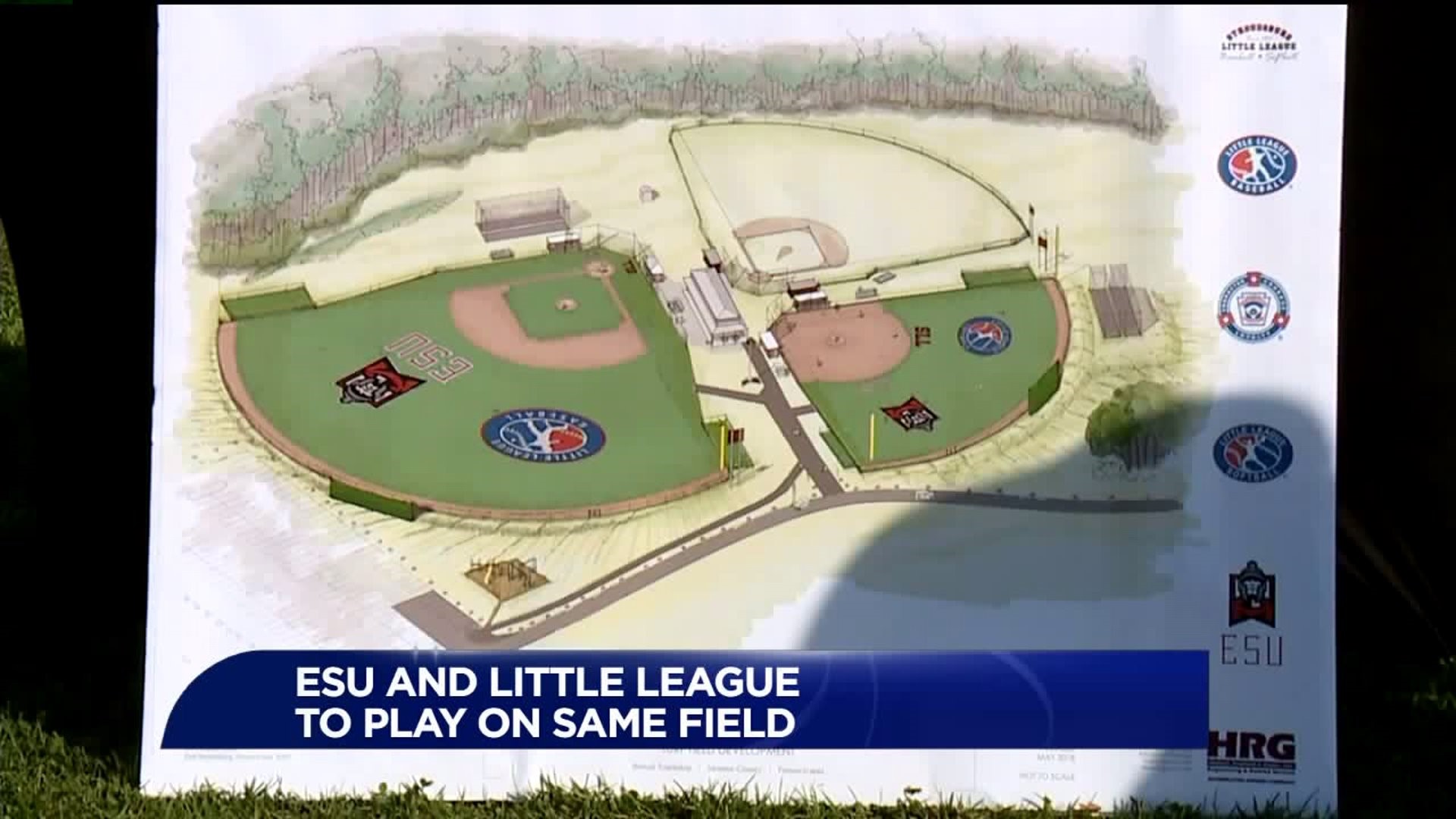 ESU and Stroudsburg Little League to Play on Same Field