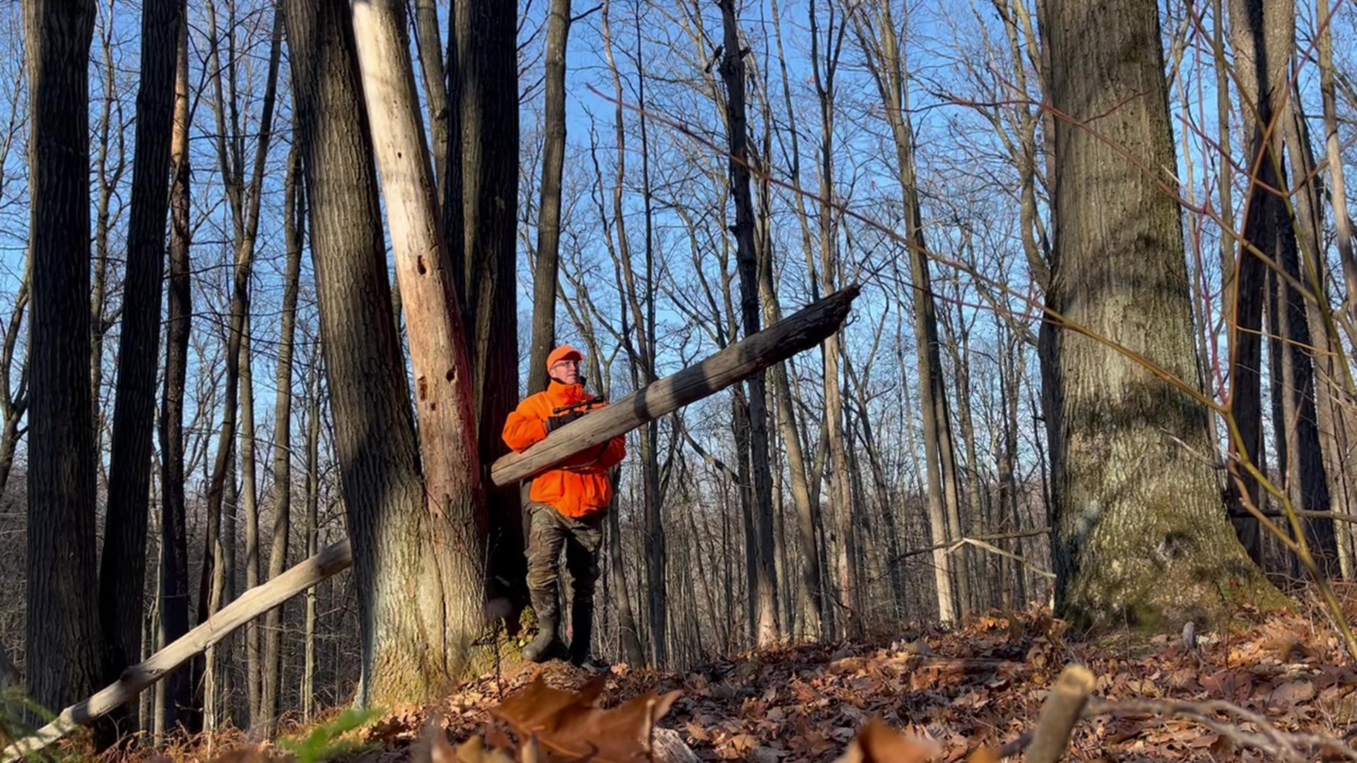 Jon shares the experience of a cold Pennsylvania day spent in the woods.