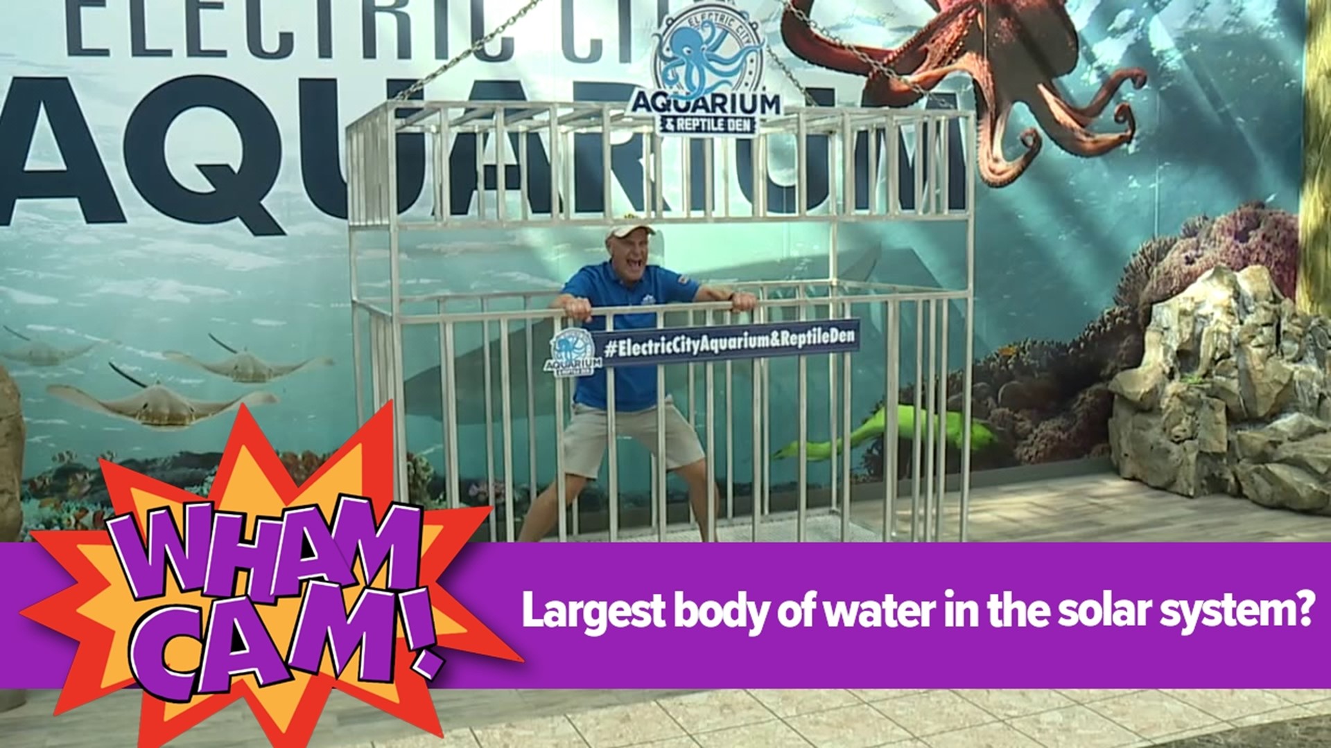 Where in the solar system is there more water than Earth, or is it a trick question? As always, Joe Snedeker has the answer in this week's Wham Cam.
