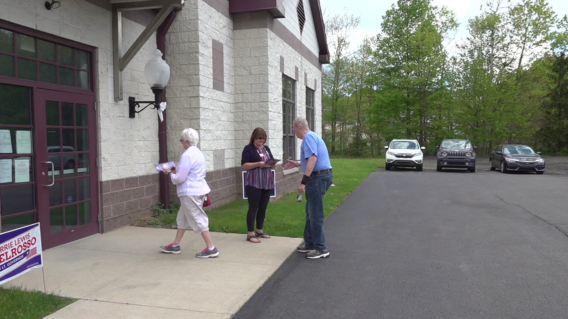 Newswatch 16's Emily Kress visited some polling locations in Lackawanna County and found voters eager to cast their ballots.