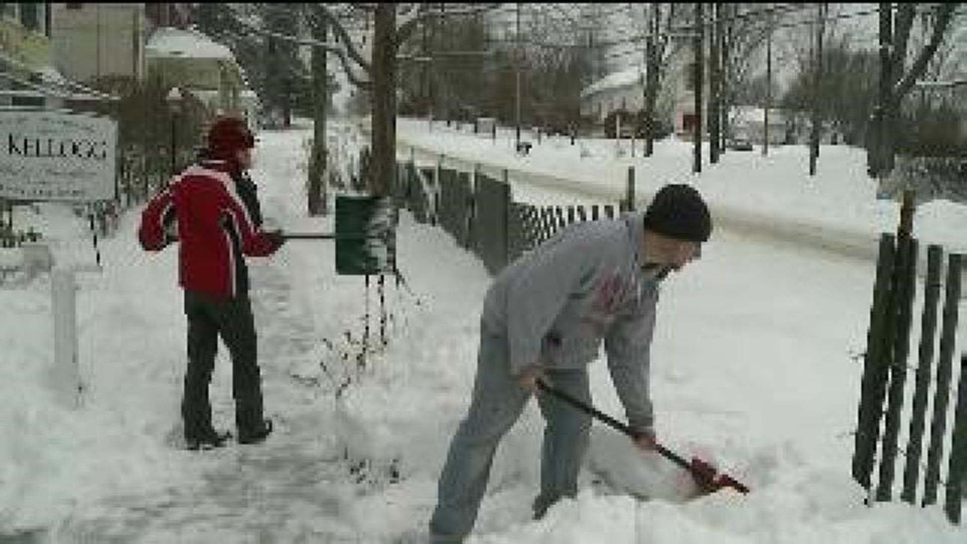 Winter Storm Leaves Pike, Wayne to Dig Out