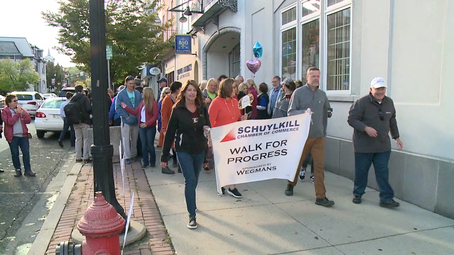 The Schuylkill County Chamber of Commerce, along with the Tamaqua Area Chamber of Commerce, hosted the annual Walk For Progress.