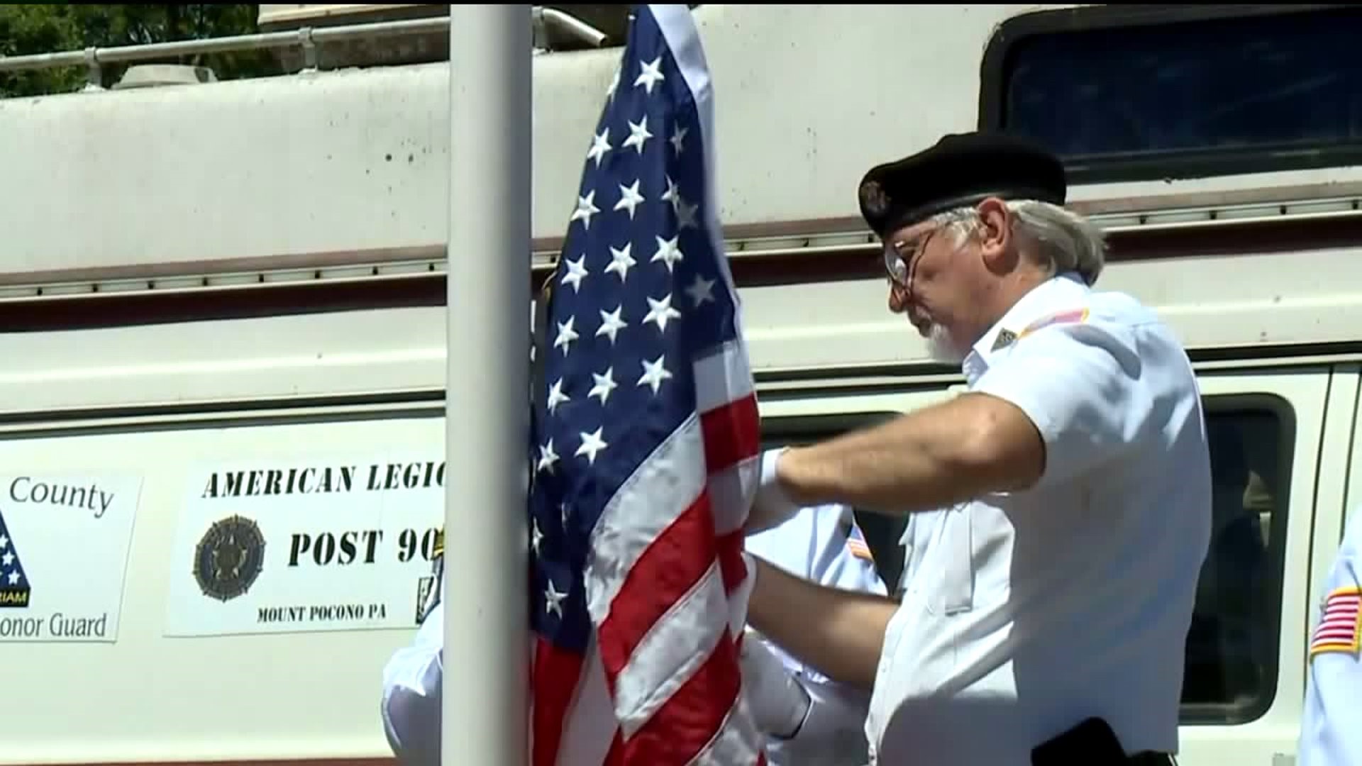 Flag Day Ceremony in the Poconos