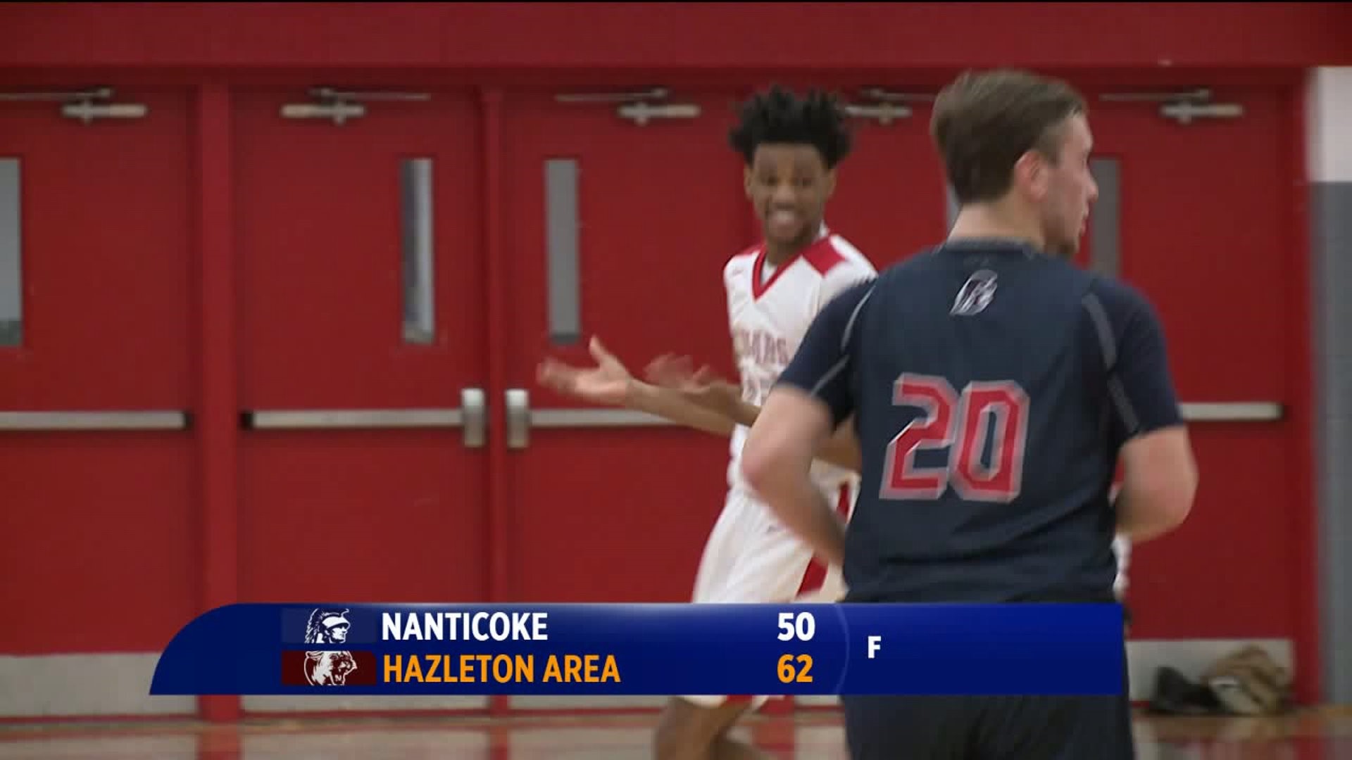 Nanticoke vs Hazleton Area basketball