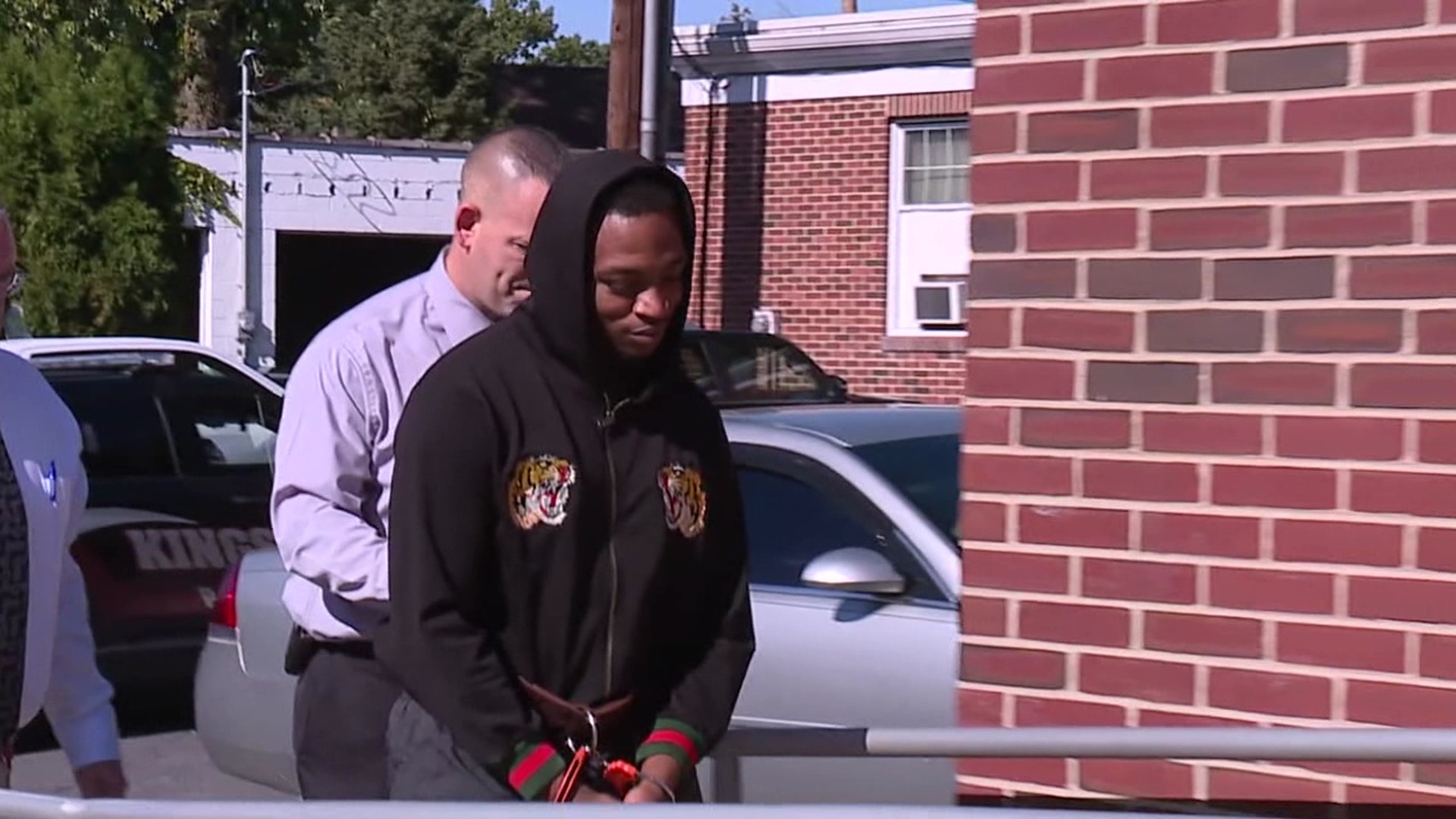 Agents with the U.S. Marshals Service brought Tyquan Lassiter from New Jersey to Kingston Thursday afternoon.