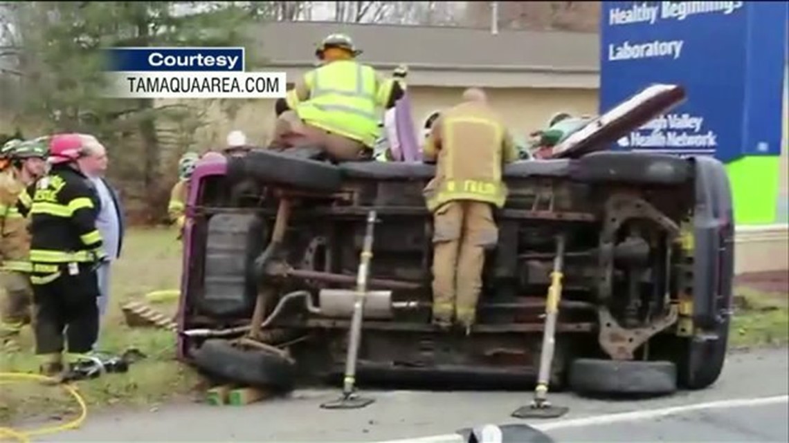 Crews Helped Free Pregnant Woman From Car After Crash | wnep.com