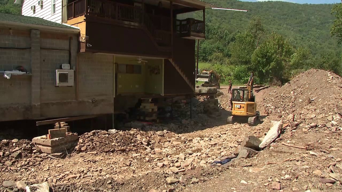 Homeowners, businesses still picking up the pieces in Trout Run after ...