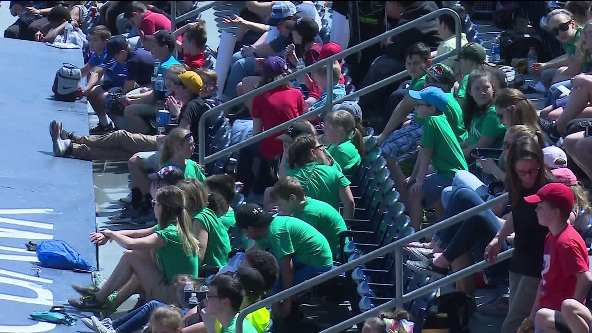 Students Pack RailRiders Matinee Game