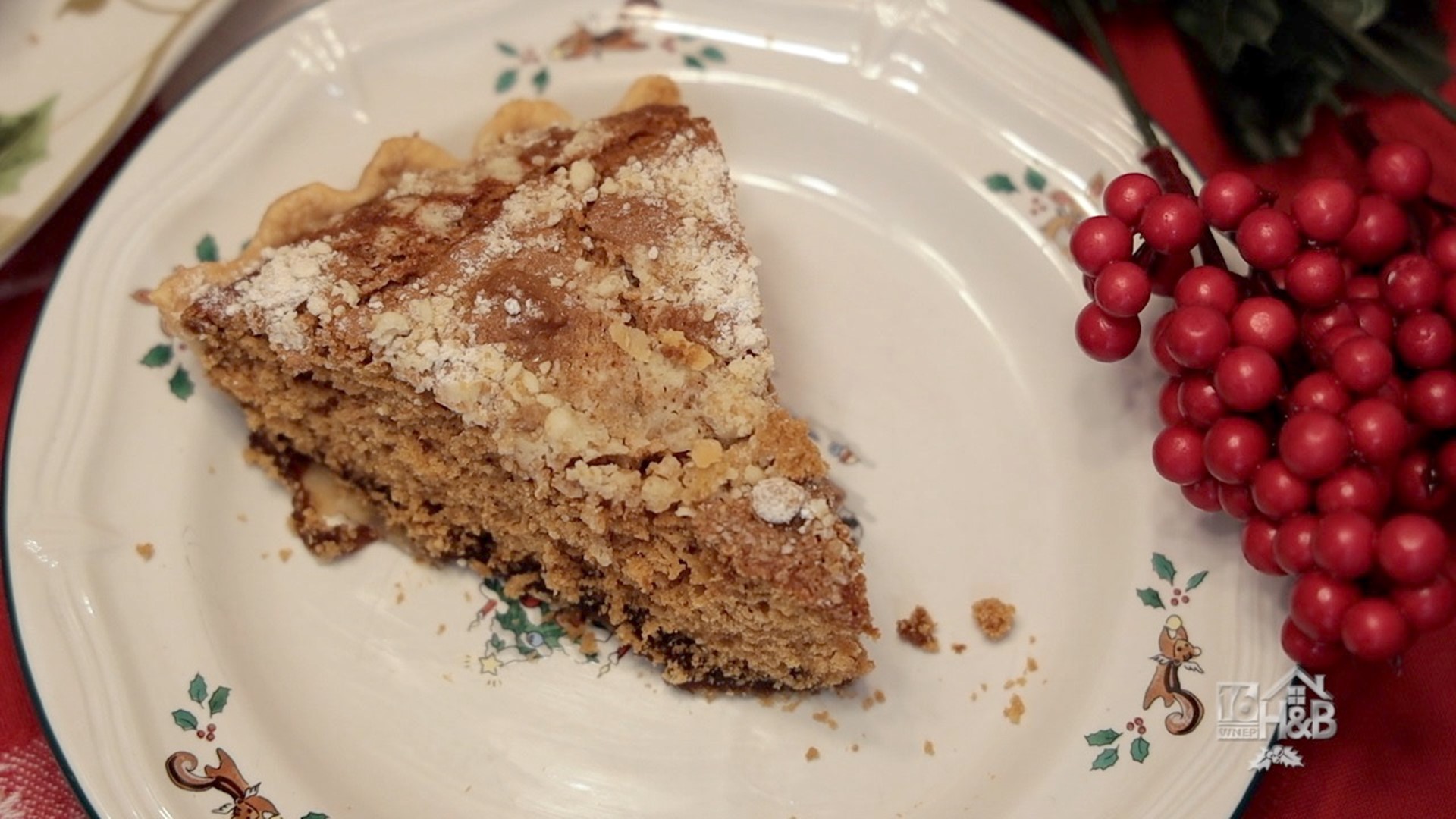 A Pennsylvania Dutch Christmas Shoofly Pie