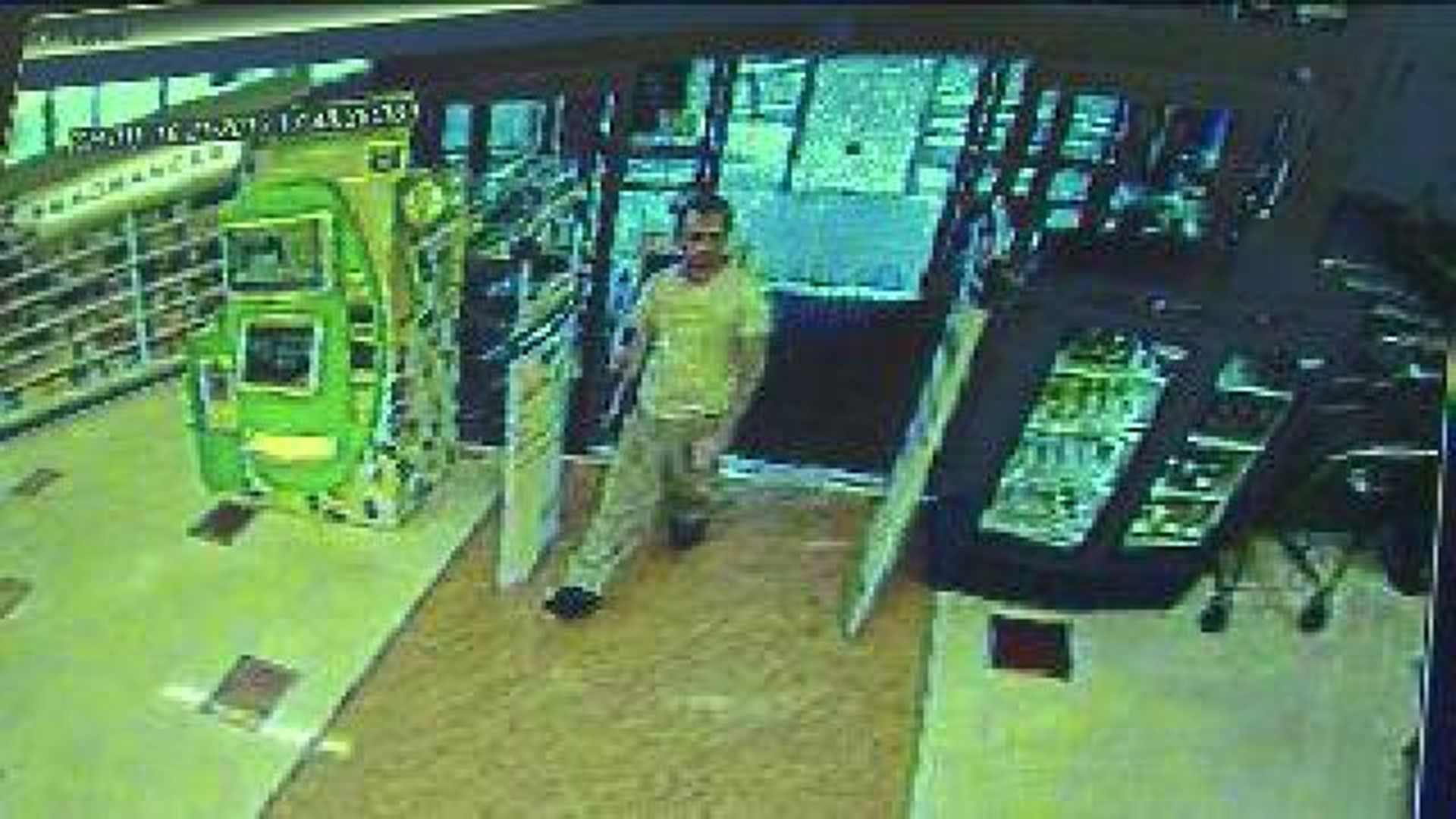 Police: Thief Caught on Camera