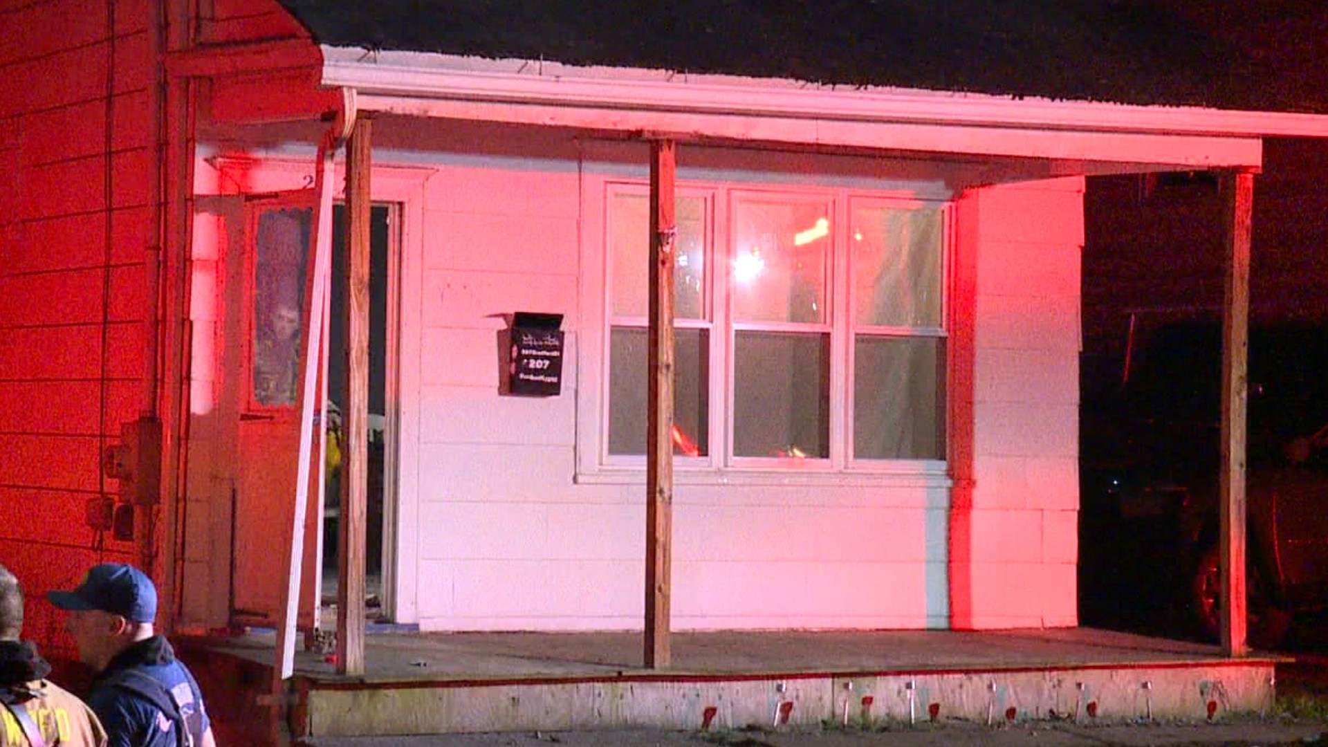 Fire crews were called to a home in Wilkes-Barre overnight