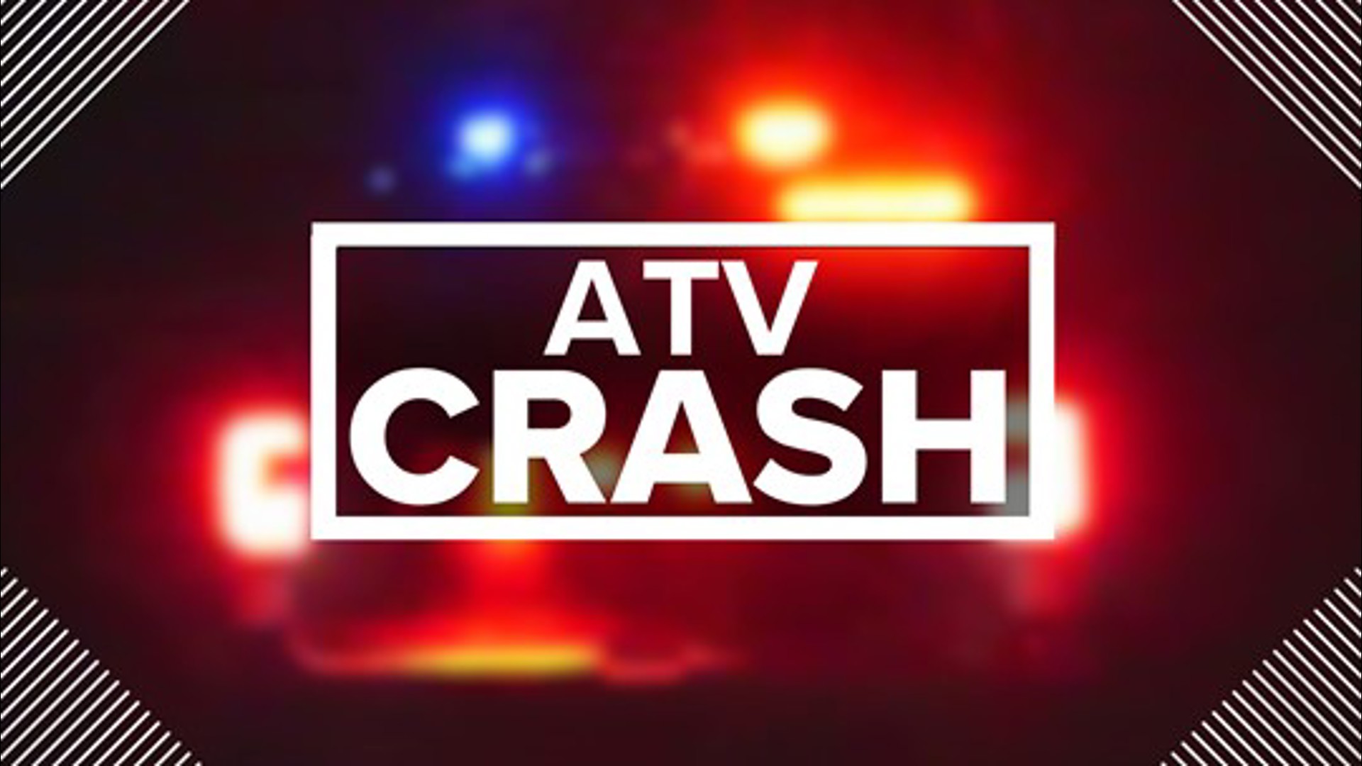 The crash happened along Painter Lick Lane in Columbia Township Friday evening.