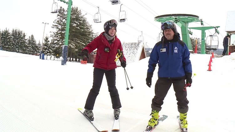 Check it Out with Chelsea: Learning to ski