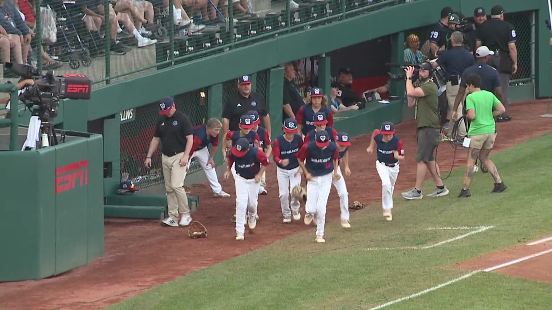 One week later, the same two teams are matching up in the LLWS. But this time, Pennsylvania fans hope for a different result.