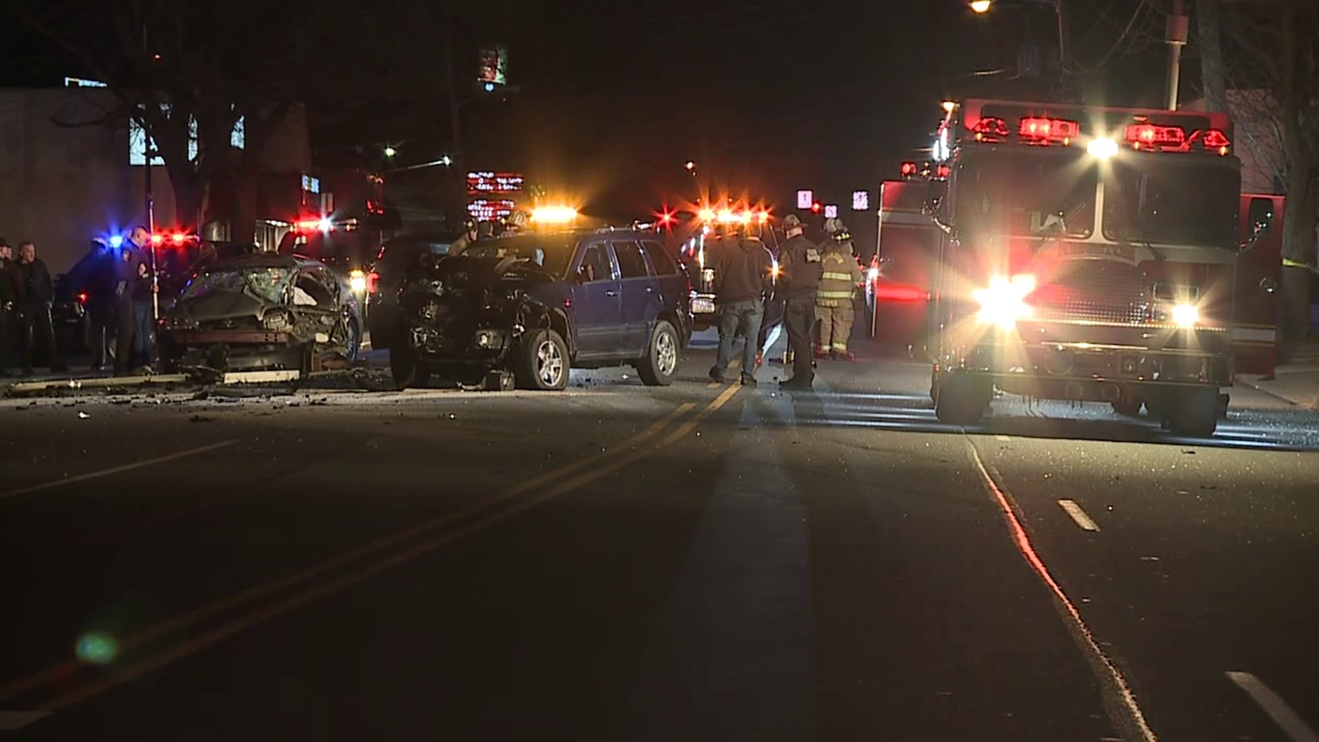 Two people are dead after a crash Sunday night in Kingston.